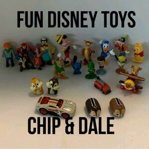 Chip n Dale Matchbox Car/ Assorted Disney Characters